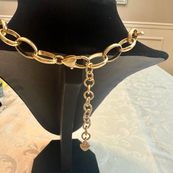 Brighton Apollo gold tone Wish and you may receive necklace with 2 extenders NEW - Picture 3 of 4